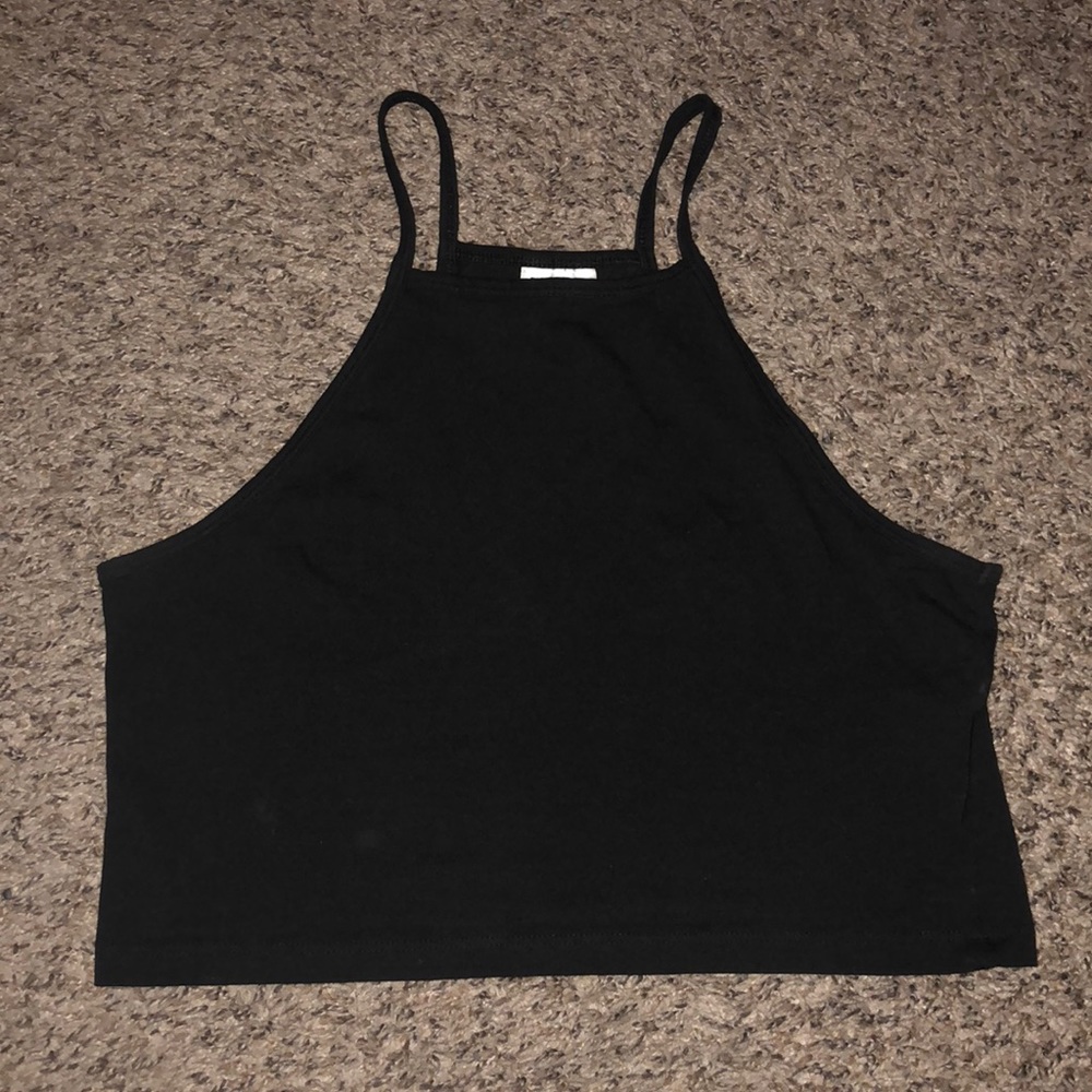 Black Crop Top